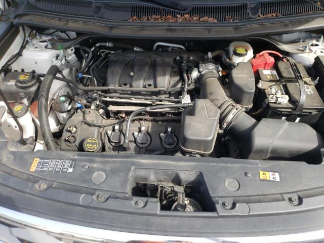 1FM5K8D86KGA81090 - 2019 FORD EXPLORER XLT WHITE photo 12