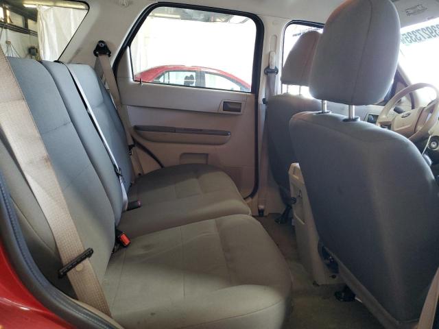 1FMCU02769KB63342 - 2009 FORD ESCAPE XLS RED photo 11