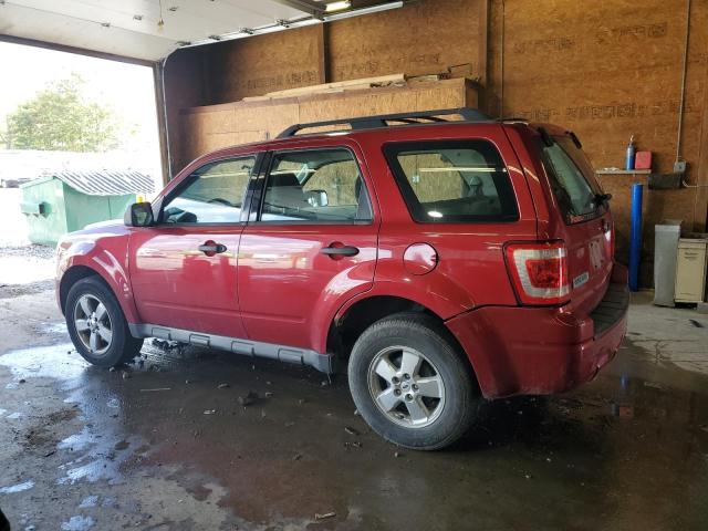 1FMCU02769KB63342 - 2009 FORD ESCAPE XLS RED photo 2