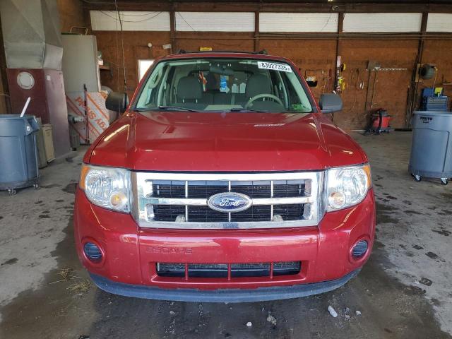 1FMCU02769KB63342 - 2009 FORD ESCAPE XLS RED photo 5