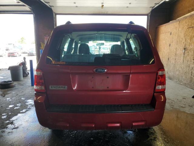 1FMCU02769KB63342 - 2009 FORD ESCAPE XLS RED photo 6