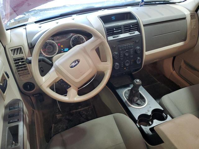 1FMCU02769KB63342 - 2009 FORD ESCAPE XLS RED photo 8