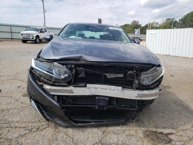 1HGCV3F18JA001393 - 2018 HONDA ACCORD HYBRID Сұр фото 5