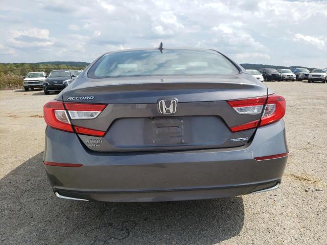 1HGCV3F18JA001393 - 2018 HONDA ACCORD HYBRID Сұр фото 6