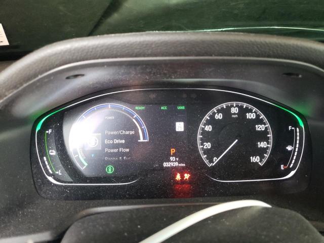 1HGCV3F18JA001393 - 2018 HONDA ACCORD HYBRID Сұр фото 9