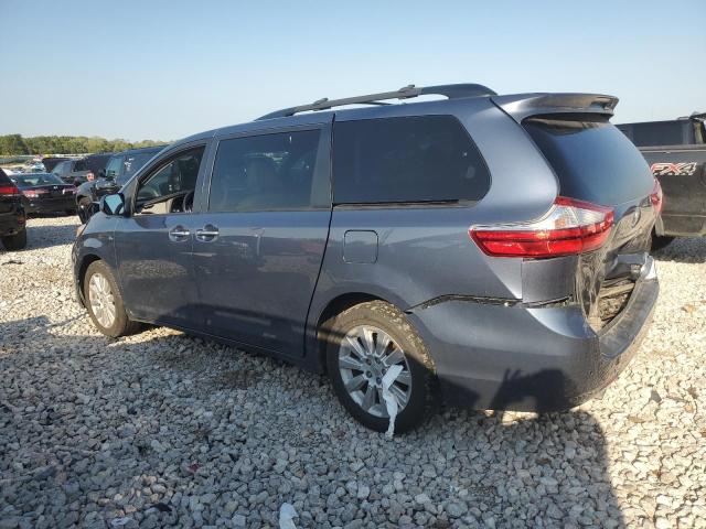 5TDDK3DC0GS130725 - 2016 TOYOTA SIENNA XLE BLUE photo 2