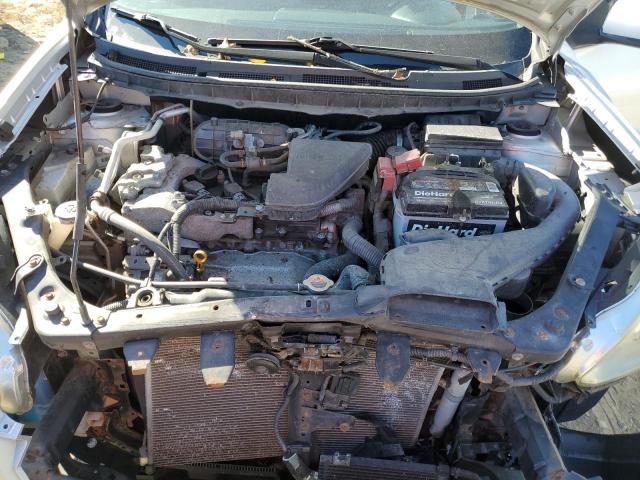 JN8AS5MVXCW702821 - 2012 NISSAN ROGUE S GRAY photo 11