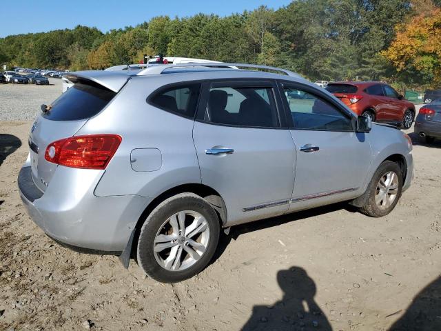 JN8AS5MVXCW702821 - 2012 NISSAN ROGUE S GRAY photo 3