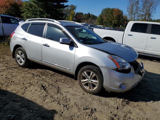 JN8AS5MVXCW702821 - 2012 NISSAN ROGUE S GRAY photo 4