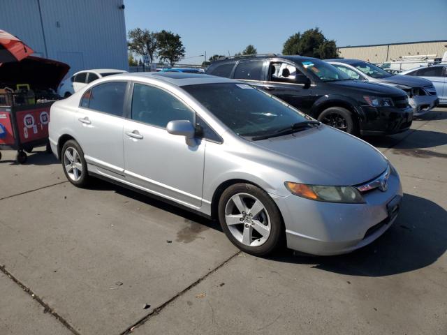 1HGFA16827L127854 - 2007 HONDA CIVIC EX SILVER photo 4
