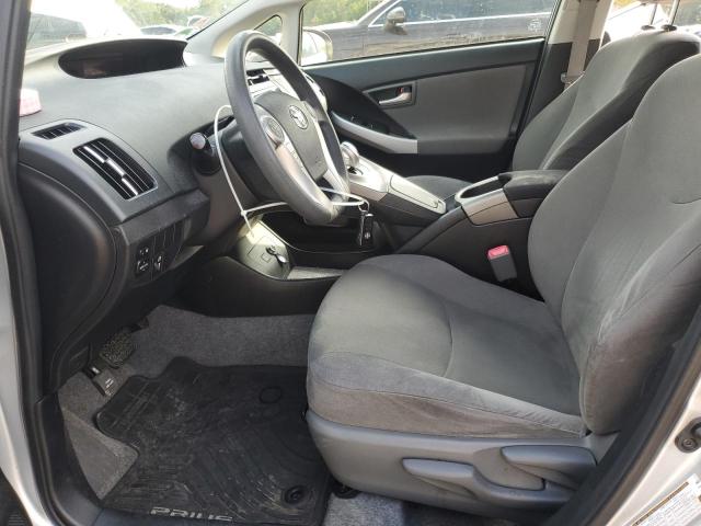 JTDKN3DU6C5531462 - 2012 TOYOTA PRIUS 银色 照片 7