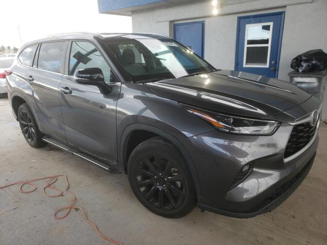 5TDKDRAH6PS010125 - 2023 TOYOTA HIGHLANDER L Сұр фото 4