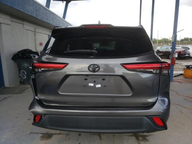 5TDKDRAH6PS010125 - 2023 TOYOTA HIGHLANDER L Сұр фото 6