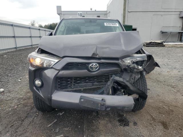 JTEBU5JRXG5406321 - 2016 TOYOTA 4RUNNER SR5/SR5 PREMIUM Сұр фото 5