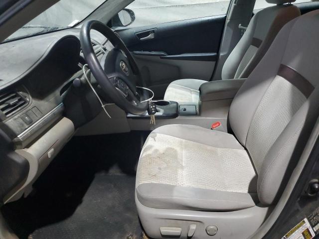 4T4BF1FK6CR191363 - 2012 TOYOTA CAMRY BASE GRAY photo 7
