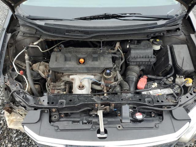 2HGFB2F53CH520617 - 2012 HONDA CIVIC LX MAROON photo 11