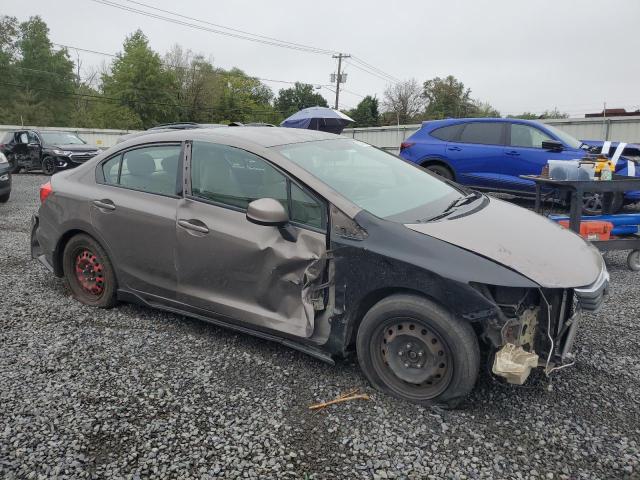 2HGFB2F53CH520617 - 2012 HONDA CIVIC LX MAROON photo 4