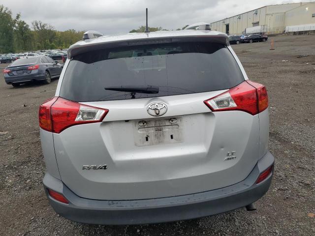 JTMBFREV2ED072978 - 2014 TOYOTA RAV4 LE GRAY photo 6