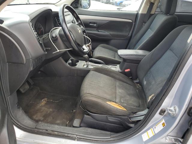 JA4AD2A36GZ019732 - 2016 MITSUBISHI OUTLANDER ES ვერცხლისფერი ფოტო 7
