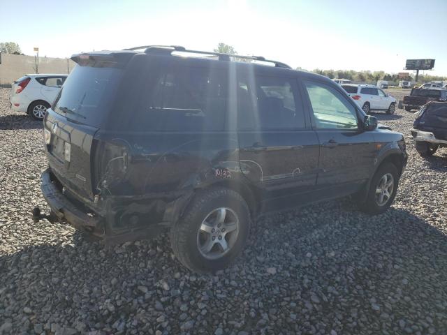 5FNYF18437B011603 - 2007 HONDA PILOT EX შავი ფოტო 3