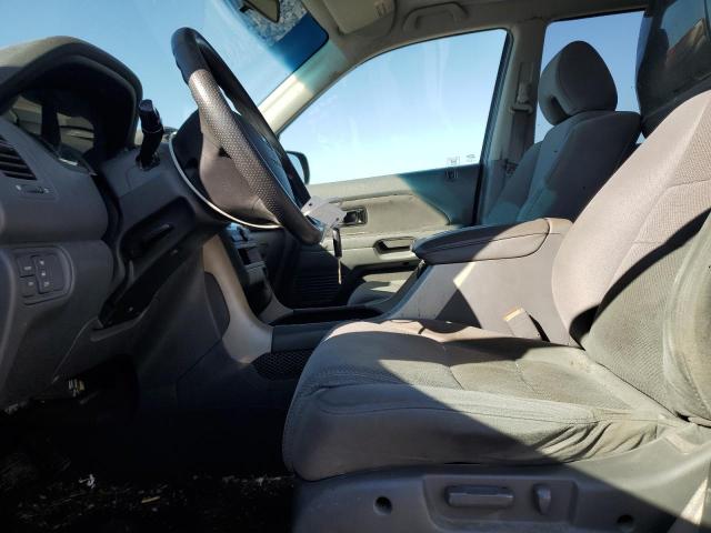 5FNYF18437B011603 - 2007 HONDA PILOT EX შავი ფოტო 7