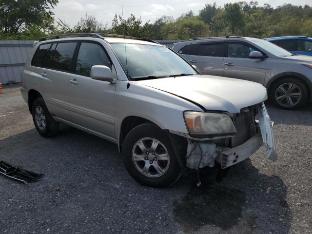 JTEEP21A040050791 - 2004 TOYOTA HIGHLANDER SILVER photo 4