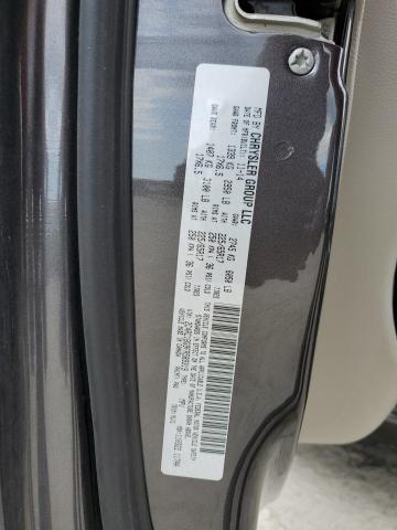 2C4RC1BG9FR589319 - 2015 CHRYSLER TOWN & COU TOURING GRAY photo 13