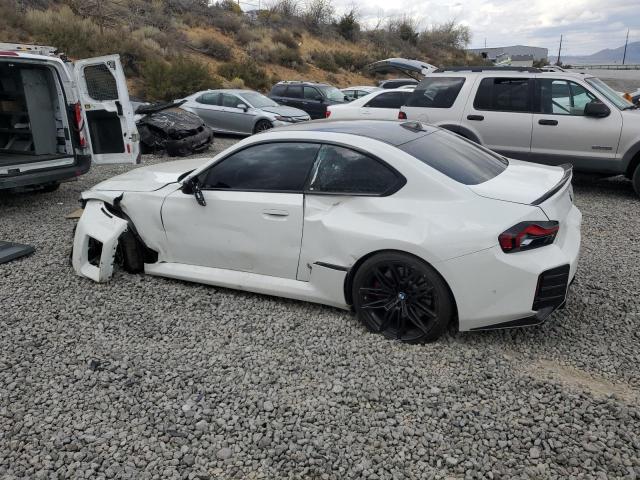 3MF13DM08R8E20280 - 2024 BMW M2 WHITE photo 2