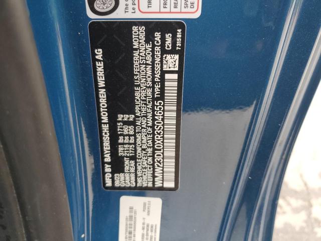 WMW23DL0XR3S04655 - 2024 MINI COOPER 蓝色 照片 12