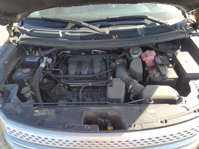 1FMHK8D86BGA06306 - 2011 FORD EXPLORER XLT Szary zdjęcie 12