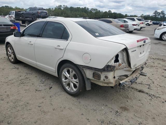 3FAHP0HAXCR402517 - 2012 FORD FUSION SE WHITE photo 2