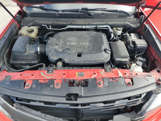 1GCGTDENXH1180644 - 2017 CHEVROLET COLORADO Z71 RED photo 11