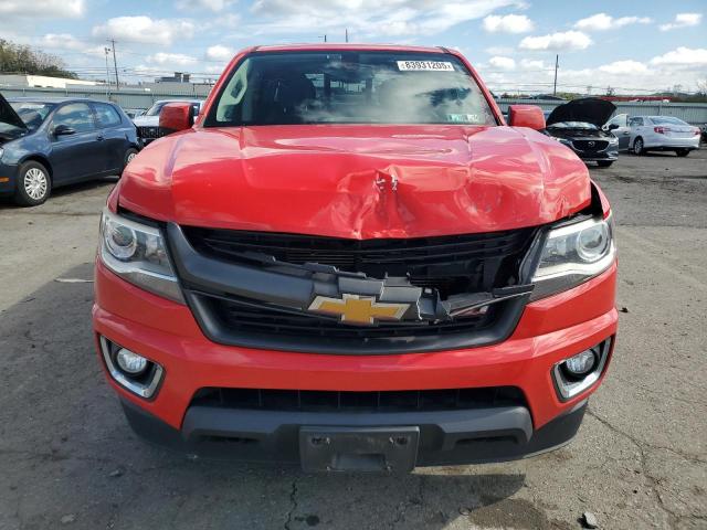 1GCGTDENXH1180644 - 2017 CHEVROLET COLORADO Z71 RED photo 5