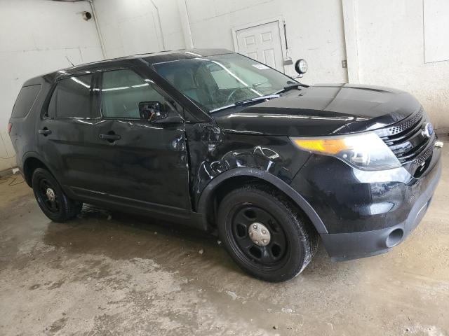 1FM5K8AR6FGA46102 - 2015 FORD EXPLORER POLICE INTERCEPTOR Schwarz Foto 4