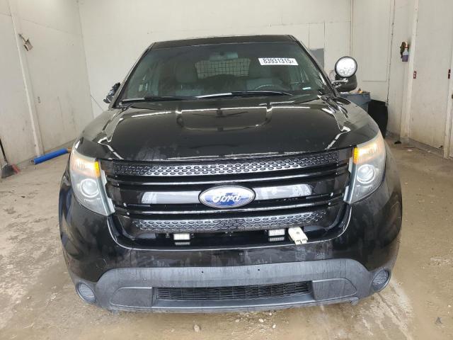 1FM5K8AR6FGA46102 - 2015 FORD EXPLORER POLICE INTERCEPTOR Schwarz Foto 5