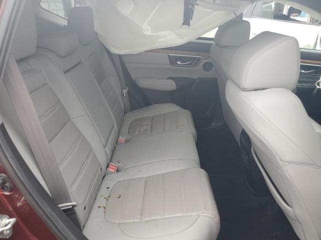 2HKRW2H81KH664809 - 2019 HONDA CR-V EXL BURGUNDY photo 11
