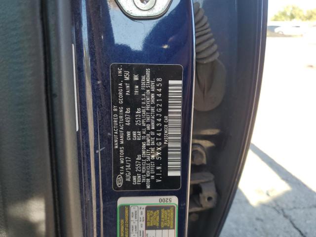 5XXGT4L34JG214458 - 2018 KIA OPTIMA LX BLUE photo 12