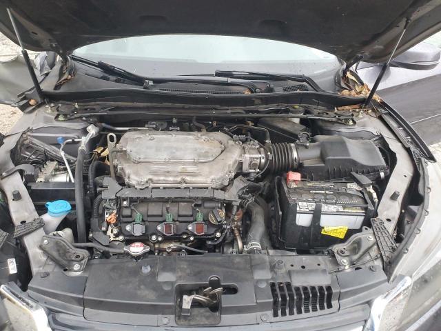 1HGCR3F8XEA019448 - 2014 HONDA ACCORD EXL GRAY photo 11