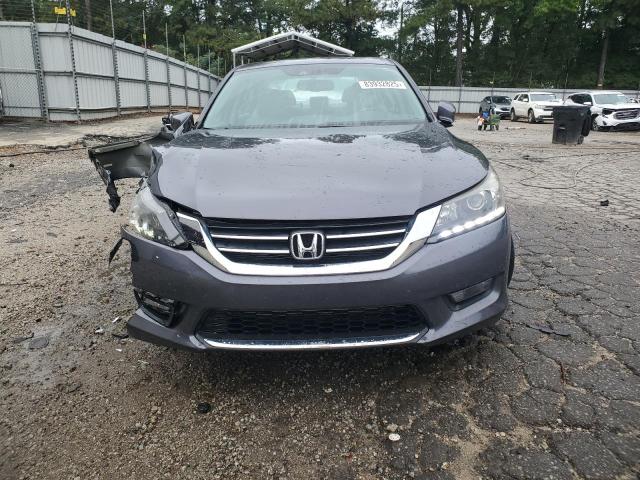 1HGCR3F8XEA019448 - 2014 HONDA ACCORD EXL GRAY photo 5