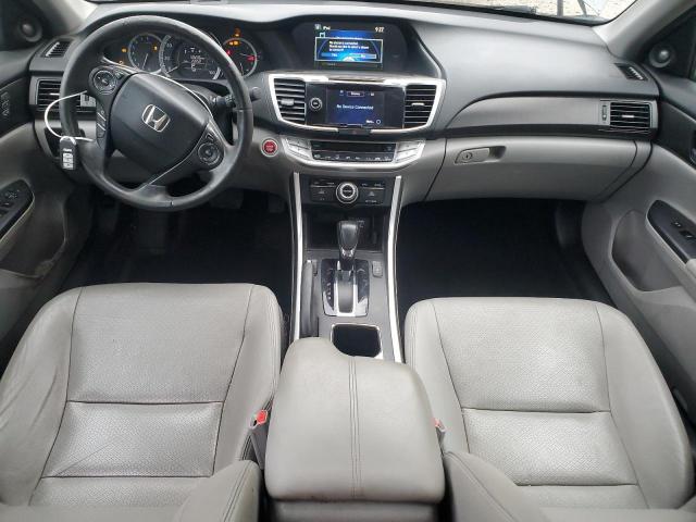 1HGCR3F8XEA019448 - 2014 HONDA ACCORD EXL GRAY photo 8