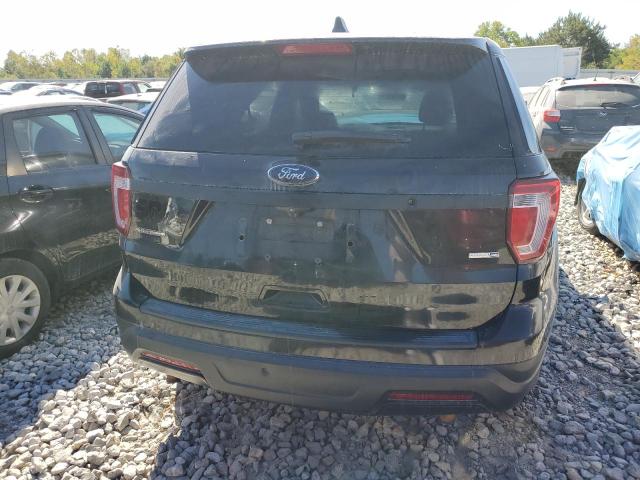 1FM5K8AR9KGB14189 - 2019 FORD EXPLORER POLICE INTERCEPTOR Чорний фото 6