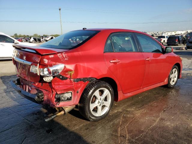 2T1BU4EE8BC678190 - 2011 TOYOTA COROLLA BASE Կարմիր լուսանկար 3