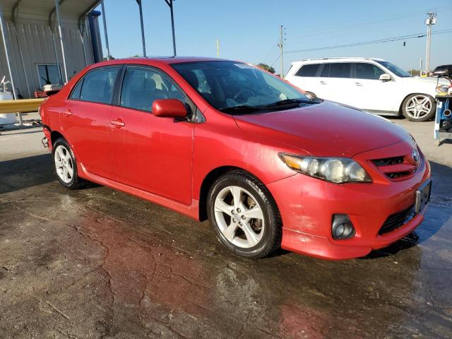 2T1BU4EE8BC678190 - 2011 TOYOTA COROLLA BASE Կարմիր լուսանկար 4