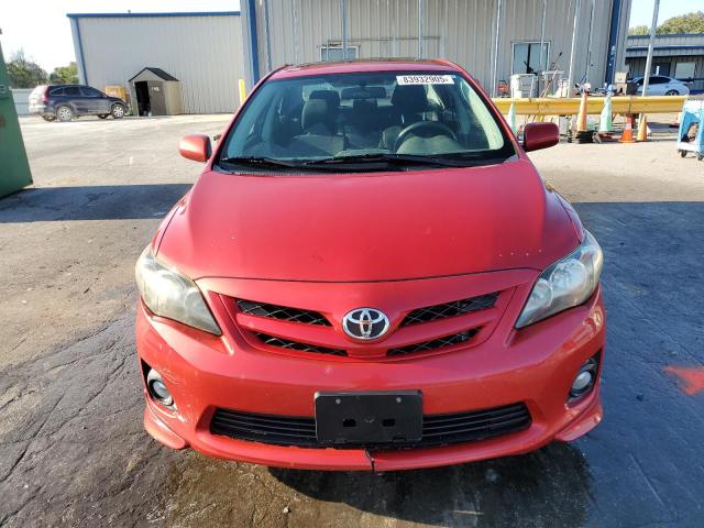 2T1BU4EE8BC678190 - 2011 TOYOTA COROLLA BASE Կարմիր լուսանկար 5