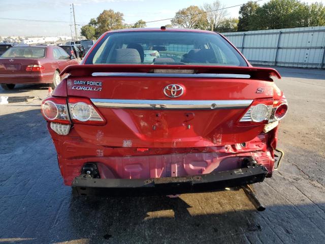2T1BU4EE8BC678190 - 2011 TOYOTA COROLLA BASE Կարմիր լուսանկար 6