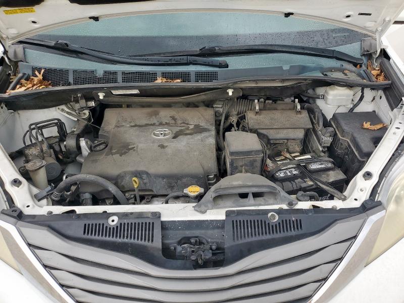 5TDYK3DC4ES448300 - 2014 TOYOTA SIENNA XLE 白色 照片 12