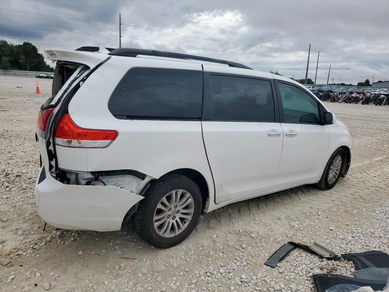 5TDYK3DC4ES448300 - 2014 TOYOTA SIENNA XLE 白色 照片 3