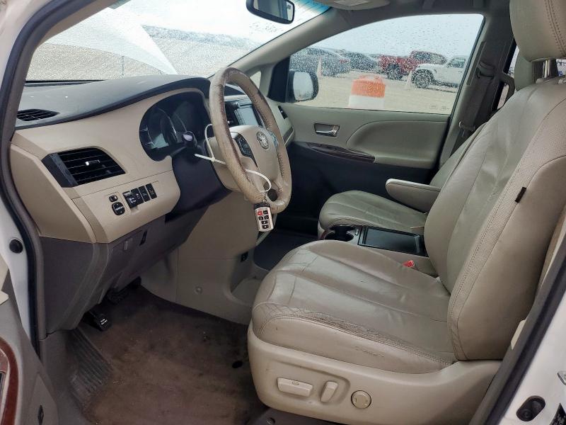 5TDYK3DC4ES448300 - 2014 TOYOTA SIENNA XLE 白色 照片 7