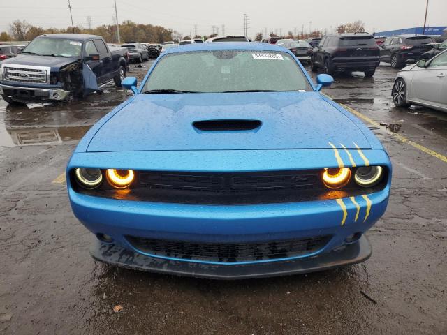 2C3CDZBT7KH639380 - 2019 DODGE CHALLENGER R/T BLUE photo 5