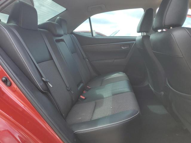 2T1BURHE3FC451410 - 2015 TOYOTA COROLLA L RED photo 10